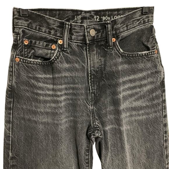 GAP Teen 90's Loose Jeans Girls Size 12 - Picture 2 of 9